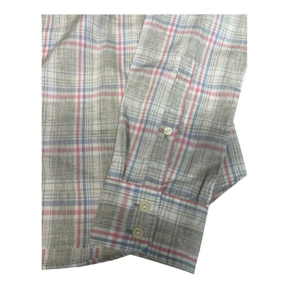 UNTUCKIT Womens Chasseles Button Up Blouse~Various~Grey Pink Purple Plaid NWT - Picture 7 of 12